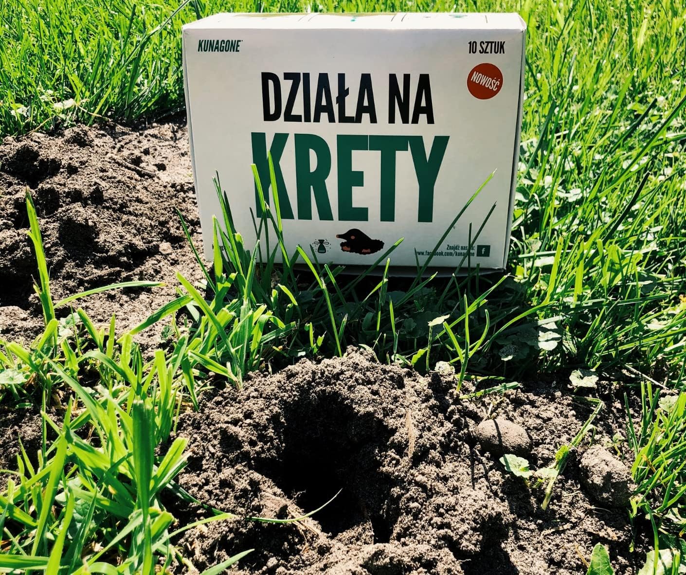 pachový odpudzovač krtkov